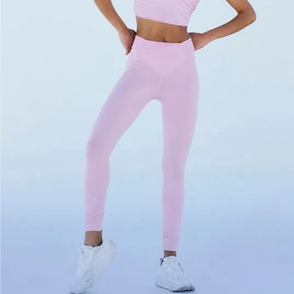 Free People Spin Me set in color Jam/Jewel size Med. leggings and top - Picture 4 of 4